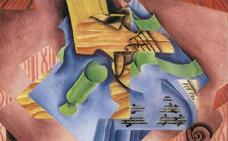 Fiddle and Goblet, Juan Gris